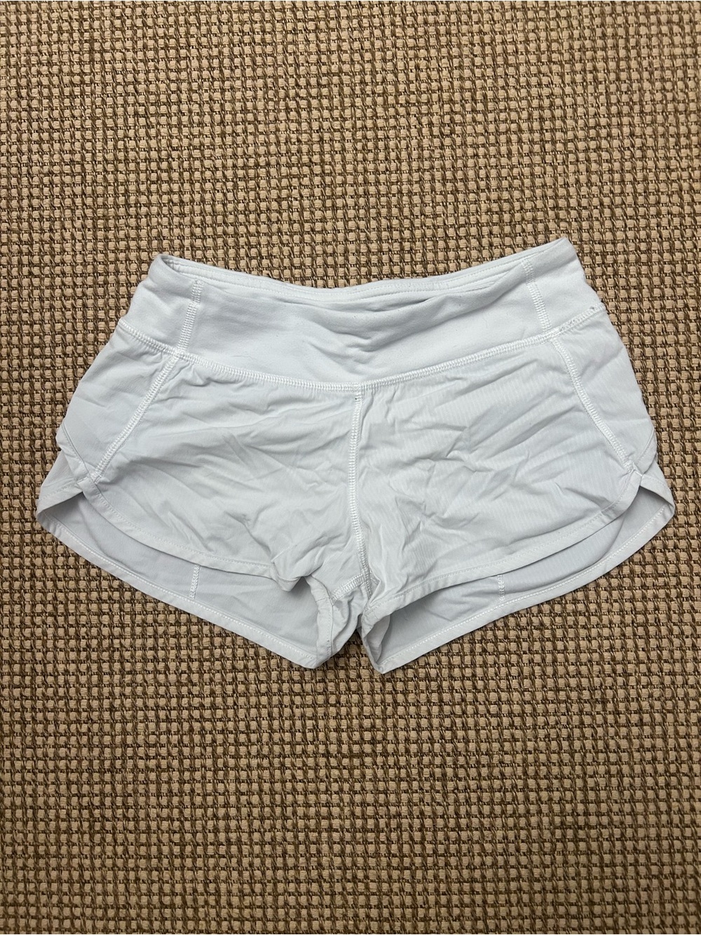 Ivivva White Speedy Shorts Size 12
